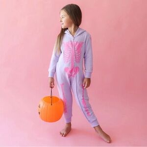 Mrs. Posh Skelly Halloween Romper